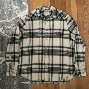 Lucky Brand Saturday Stretch Slim Fit Plaid Flannel - XL